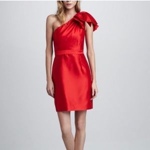 Shoshanna red cocktail dress size 2